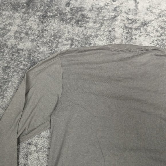 Def Leppard Shirt Adult Medium Gray Pullover Long Sleeve 1983 Art Music Band Tee - Picture 14 of 16